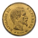 1857-A France Gold 10 Francs Napoleon III MS-63 PCGS 1857-A France Gold 10 Francs Napoleon III MS-63 PCGS